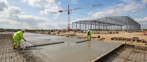 Large-scale industrial construction project